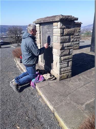 Die letzten Arbeiten laufen auf Hochtouren.  Fotos: privat