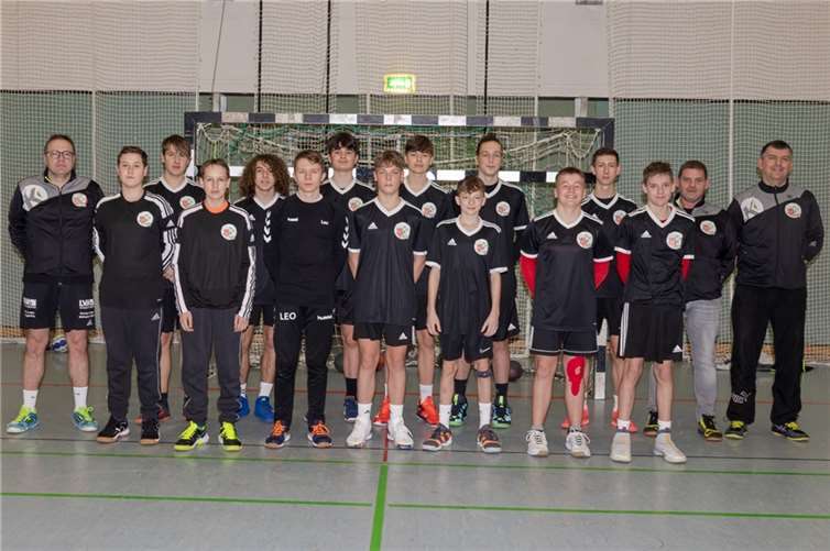 Die männliche C1-Jugend. Foto: privat
