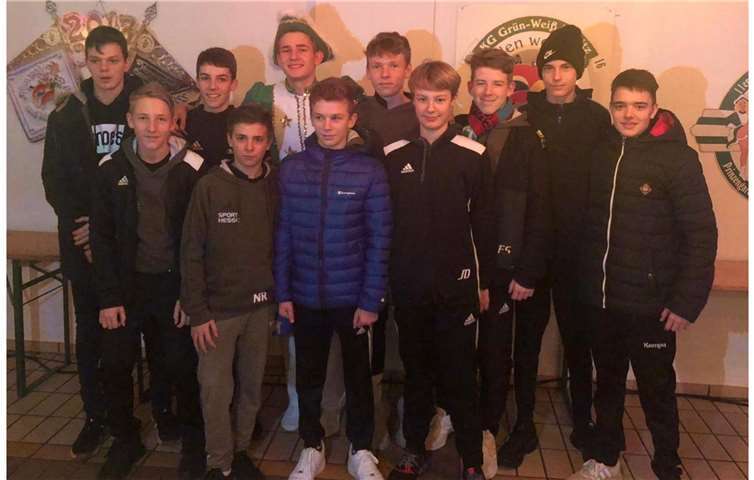 Die männliche C1 siegte im Auswärtsspiel souverän. Foto: privat