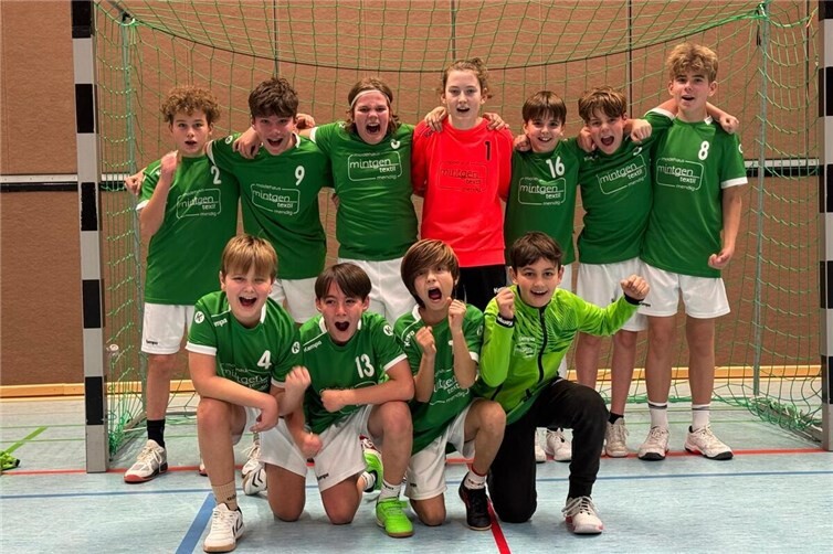 Die männliche D-Jugend kann wiederholt jubeln. Foto: privat