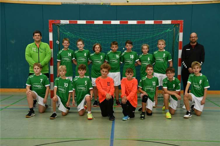 Die männliche D-Jugend von Grün Weiss Mendig.  Foto: privat