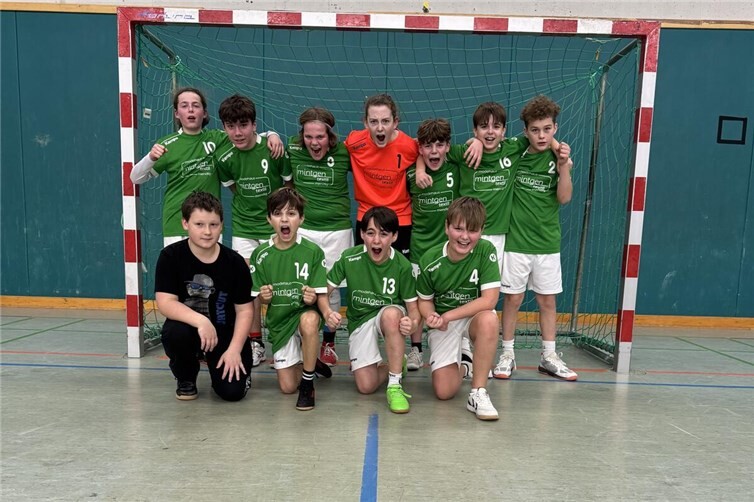 Die männliche D-Jugend.Foto: Anke Bous