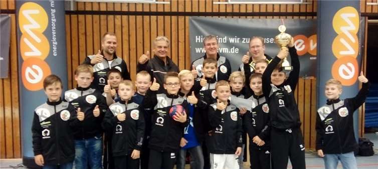 Die männliche E-Jugend des TV Welling.Foto: privat