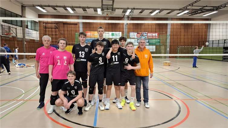 Die männliche U 18 des TVV.  Foto: TVV