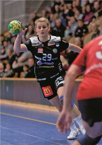 Die mazedonische Nationalspielerin Ivana Sazdowski verstärkt die Vulkan-Ladies in der kommenden Saison im Rückraum. privat