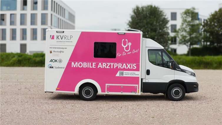 Die mobile Arztpraxis ist ein Angebot der Kassenärztlichen Vereinigung Rheinland-Pfalz. Foto: KV RLP