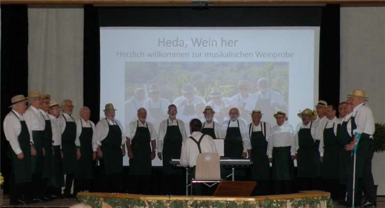 Die musikalische Weinprobe begeisterte die Gäste in Leubsdorf. Foto: privat