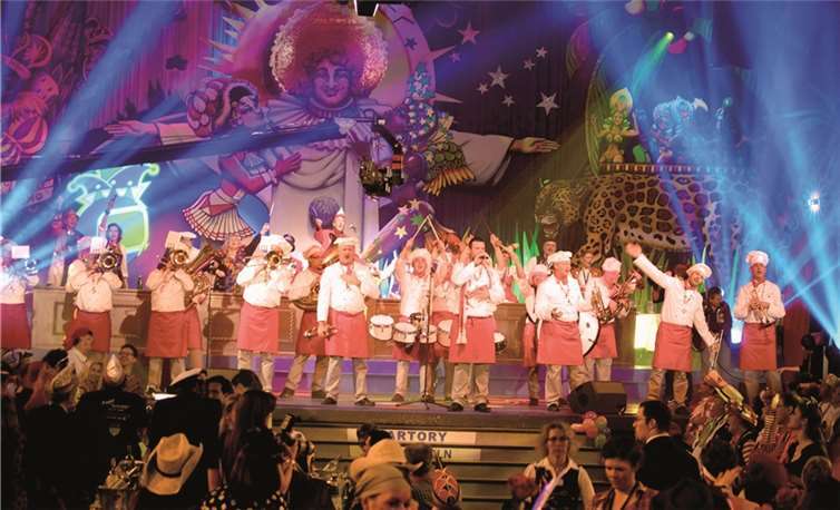 Die musizierenden Köche sind auch im Kölner Karneval etabliert. privat