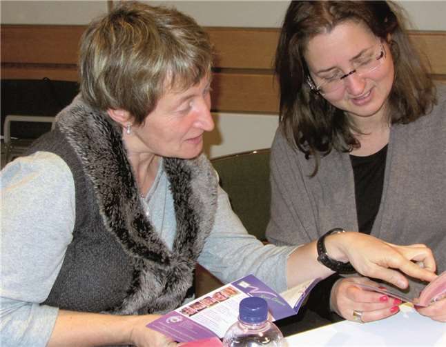 Die nächsten Termine werden in Blick genommen.