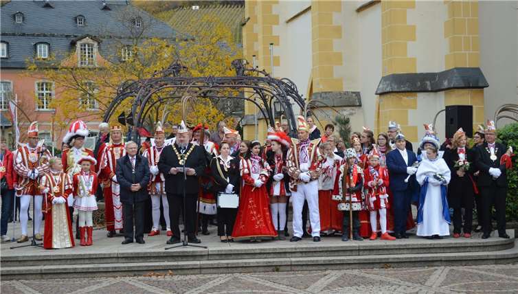 Die „närrische fünfte Jahreszeit“ wird auf dem „Heimersheimer Marktplatz“ eröffnet werden. Foto: privat