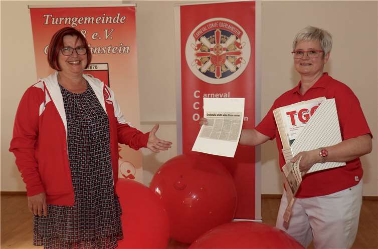 Die närrischen „Kamellebonbons“ hatten die Pezzibälle für ihre Show genutzt. Foto: privat