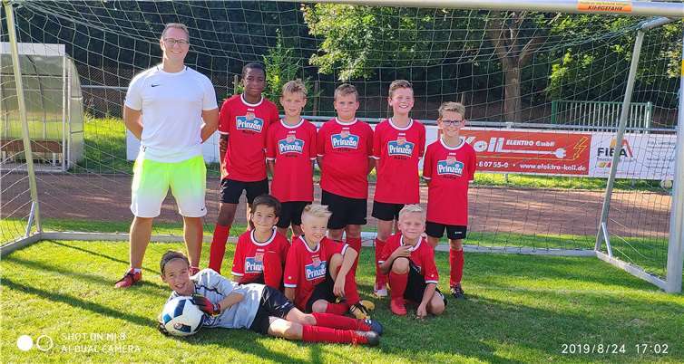 Die neu aufgestellte JSG Maifeld E3.Foto: privat