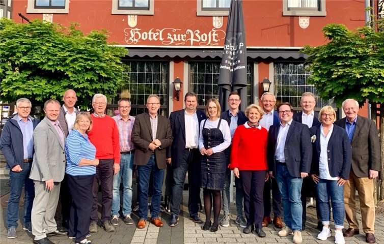 Die neu formierte Kreistagsfraktion traf sich zu ihrer ersten Sitzung. Foto: CDU