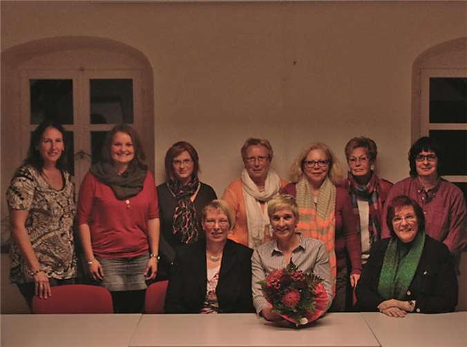 Die neu gewählten Vorstandsfrauen.privat