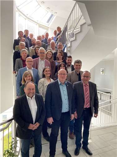 Die neu konstituierte Lokale Aktionsgruppe der LEADER-Region Osteifel-Ahr. Foto: Theresa Göbel / Sweco GmbH