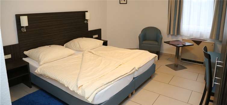 Die neu renovierten Hotelzimmer genügen modernsten Ansprüchen.