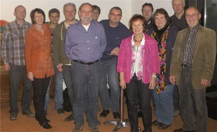 Die neu zusammengestellte Wählergruppe. privat