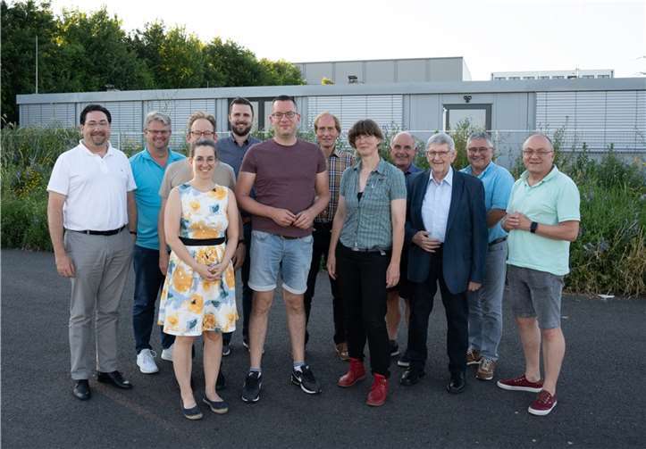 Die neue CDU-Fraktion im Gemeinderat Grafschaft unter Führung von Roland Schaaf (vorne, Mitte).  Foto: M. Schneider