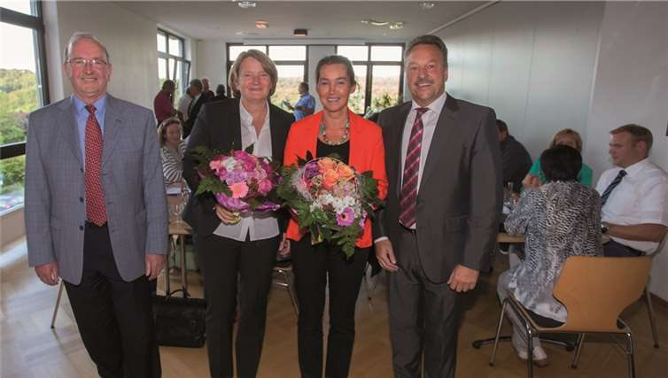 Die neue Führungsspitze Heinz-Dieter Wagner, Birgit Haas, Marlies Becker-Kurz und Hans-Werner Breithausen.WT