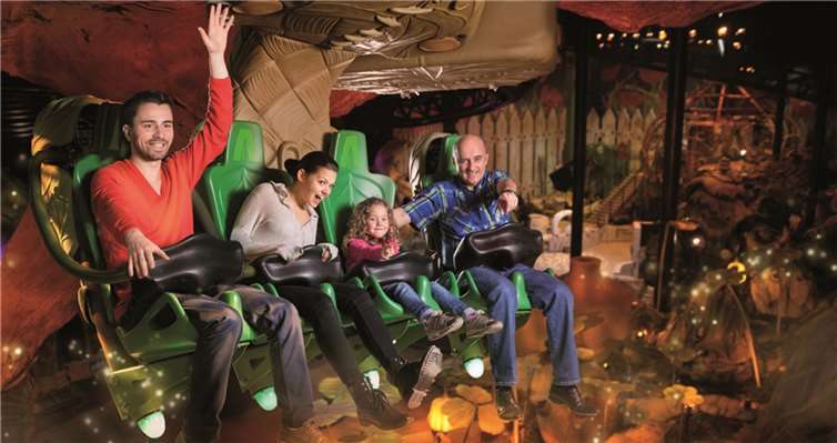 Die neue Großattraktion „ARTHUR – Im Königreich der Minimoys“. Dennis Fuhro