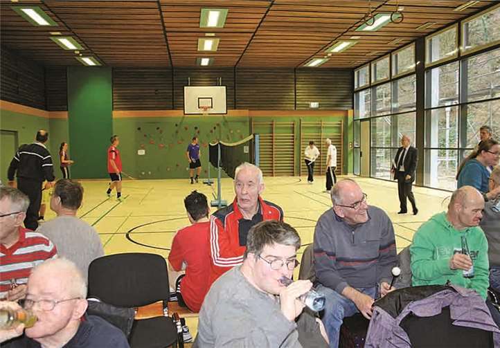Die neue Halle wurde sofort in Betrieb geneommen.