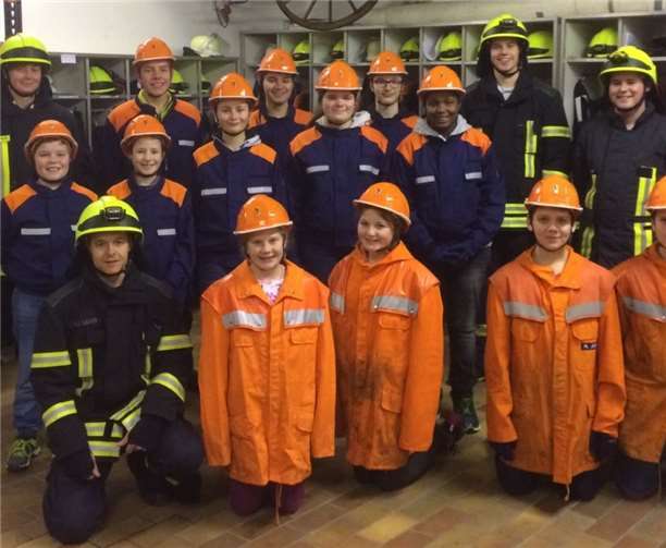 Die neue Jugendabteilung der Freiwilligen Feuerwehr Dieblich. Fotos: privat