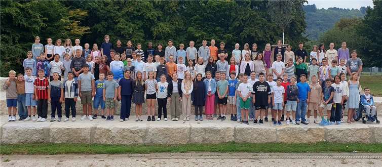 Die neue Klassenstufe 5 der IGS Remagen. Foto: Diana Schütte-Seitz