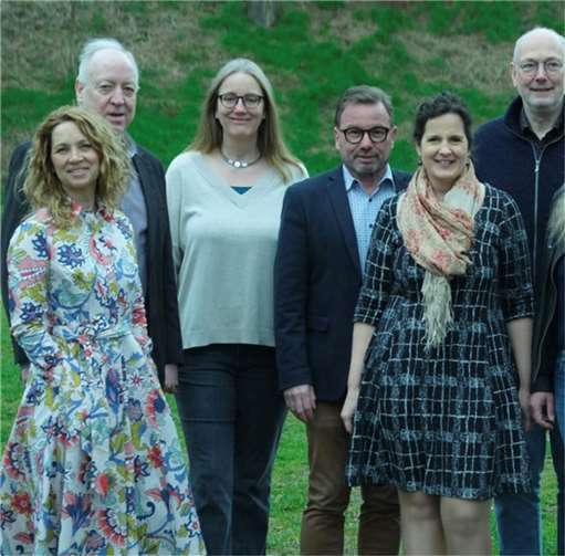 Die neue Kreistagsfraktion mit Kreissprecherin Rebecca Stallbaumer. Von links: Natascha Lentes, Klaus Meurer, Sabine Granzow, Wolfgang Treis, Rebecca Stallbaumer, Martin Schmitt. Foto: Bernhard Mercier