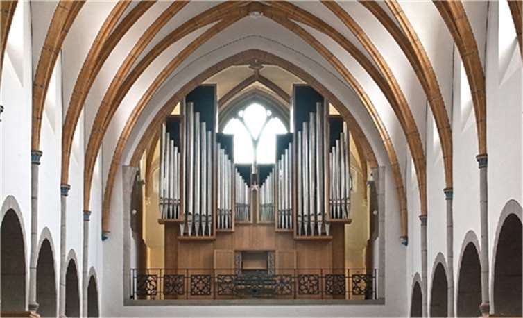 Die neue Orgel der Florinskirche.Privat