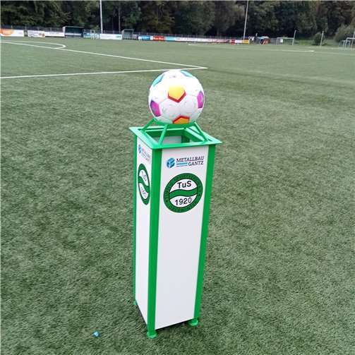 Die neue Präsentationssäule. Foto: privat