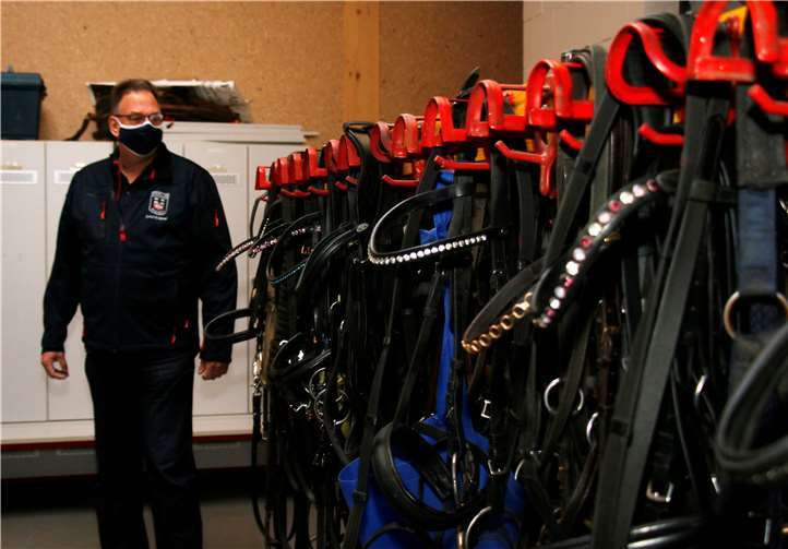 Die neue Sattelkammer.