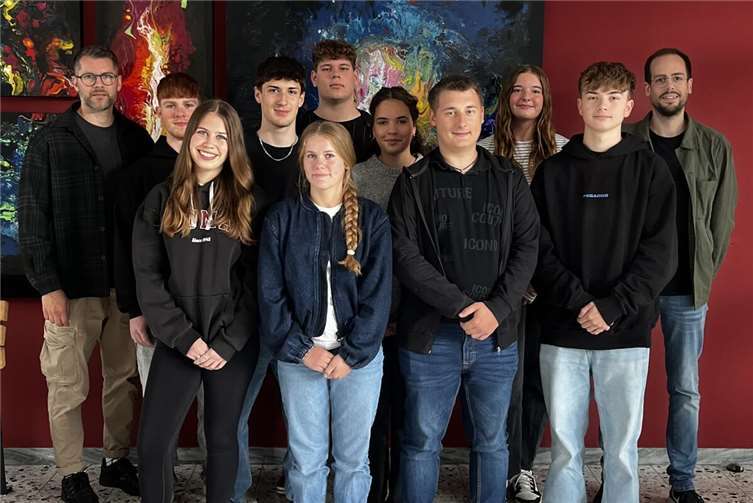 Die neue Schülervertretung für das Schuljahr 2025-2026. Foto: Christian Theisen
