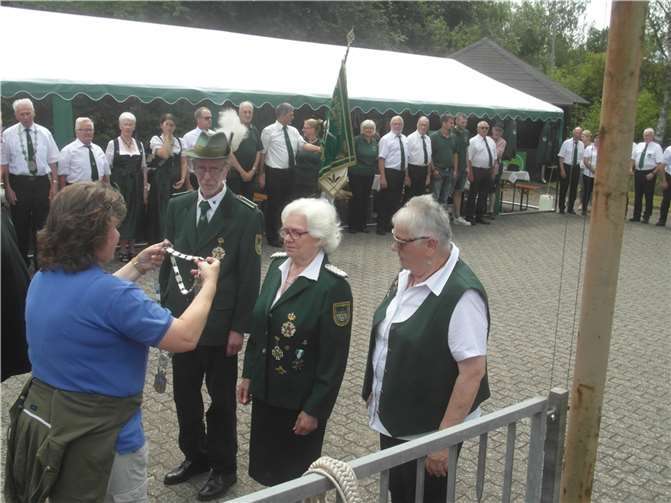 Die neue Schützenkönigin Luitgard Pehl.