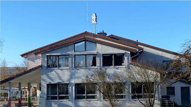Die neue Sirene auf dem Dach der Grundschule. Foto: Feuerwehr Bad Bodendorf