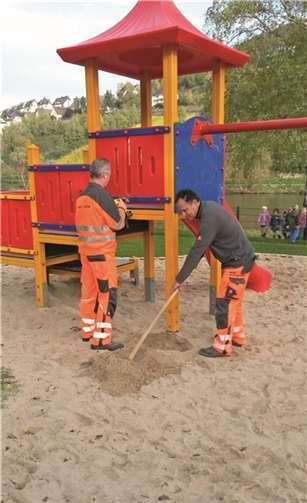 Die neue Spiellandschaft soll die Kinder begeistern.privat
