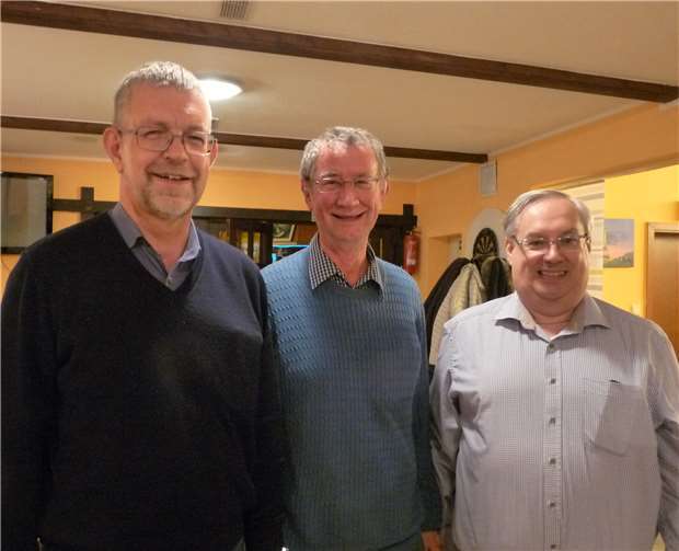 Die neue Spitze des ADFC Meckenheim (von links): Hans-Günter van Deel, Ludwig Rößing und Hans-Peter Eckart.Foto: privat