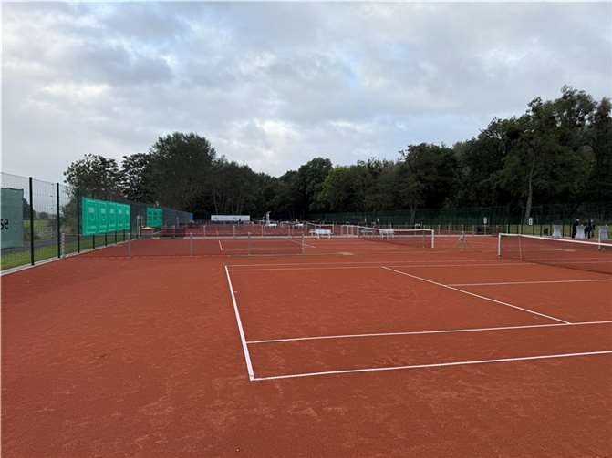 Die neue Tennisanlage in Bad Bodendorf.  Foto: GEWI Sinzig