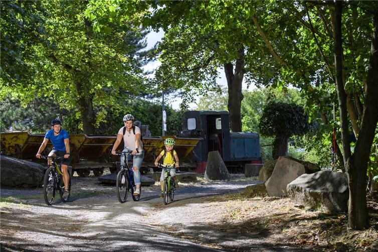 Die neue „Vulkanschleife Basalt“ führt auch zur Museumslay an der Mendiger Brauerstraße. 