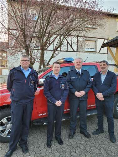 Die neue Wehrführung. Foto: privat