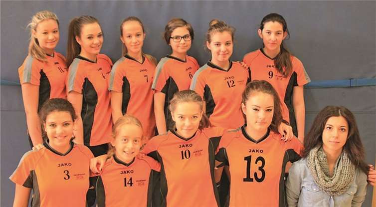 Die neue zweite Damen-Volleyballmannschaft aus Burgbrohl versucht, in der Kreisliga Fuß zu fassen.privat