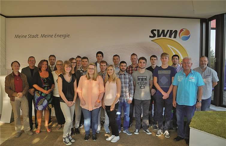 Die neuen Auszubildenden von SWN und SBN haben sich bewährt. Sie haben die „Azubitage“ erfolgreich gemeistert. SWN