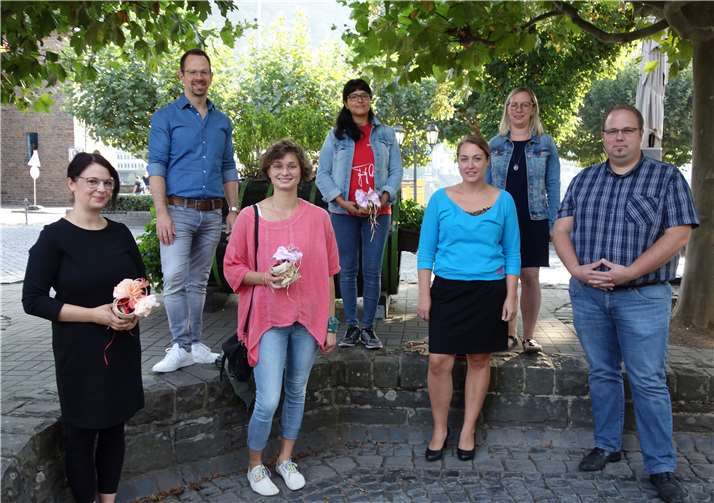 Die neuen Azubis am Kloster Ebernach. Foto: privat
