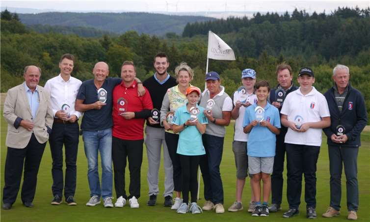 Die neuen Clubmeister 2018 des Golfclub Cochem/Mosel.privat