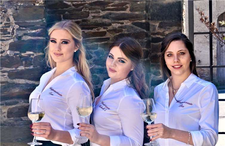 Die neuen Dieblicher Weinmajestäten werden anlässlichdes Weinfestes am 19. August gekrönt. Foto: Privat