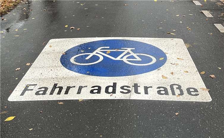 Die neuen Fahrradstraßen sorgen seit Wochen für Kritik und Diskussionen. Foto: privat