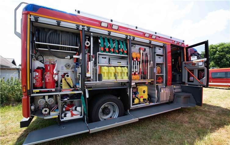 Die neuen Fahrzeuge ersetzen Ausrüstungen, die lange ihren Dienst in Wachtberg verrichtet hatten.