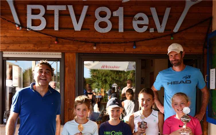 Die neuen Jugendclubmeister des Bendorfer Tennisvereins.