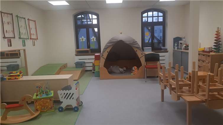 Die neuen Kita-Räumlichkeiten. Fotos: OG Pillig