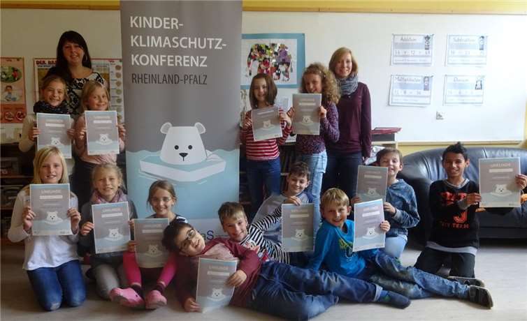Die neuen Klimaschützer der Klasse 4a. IfaS 2016
