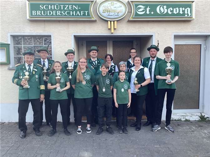 Die neuen Majestäten der Schützen aus Strödt.  Foto: privat